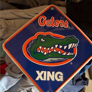 Gators Crossing Sign